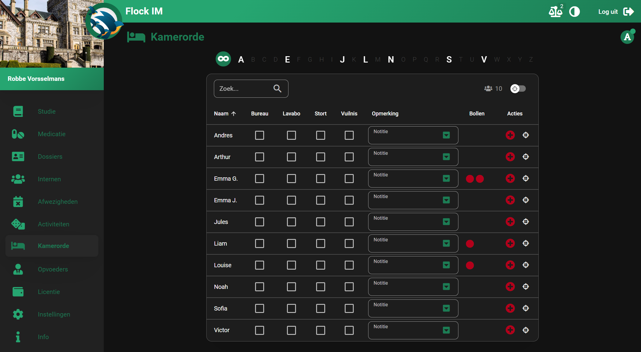 Screenshot Donkere Modus