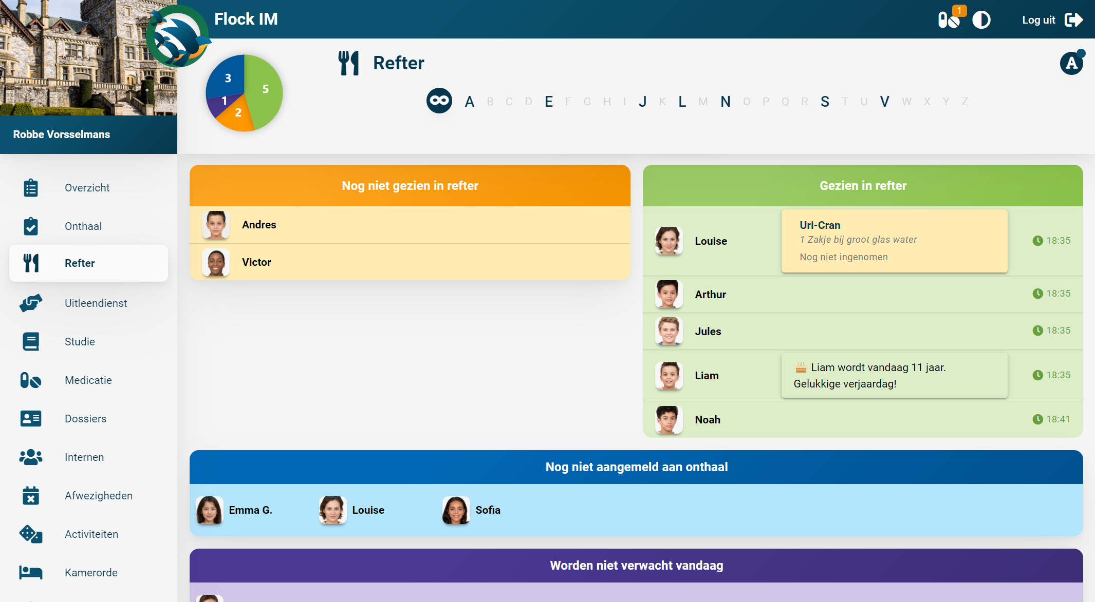 Screenshot Medicatie